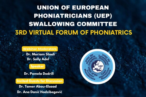 3rd UEP Virtual Forum of Phoniatrics, 27th May at 17:00 CEST